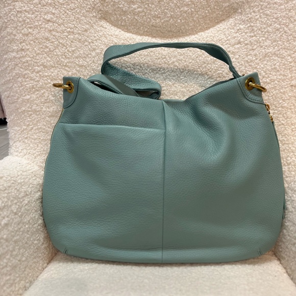 HOBO - Fern Tote Purse Leather Straps Pale Green NWT - Picture 3 of 9